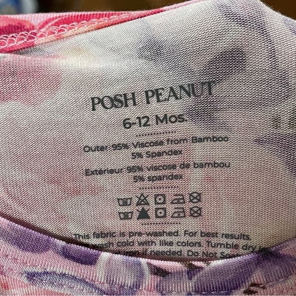 Posh Peanut Brisa Skirt Bodysuit 6-12m - Picture 2 of 2